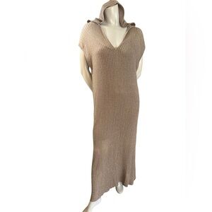 Zara metallic knit 🧶 dress size small